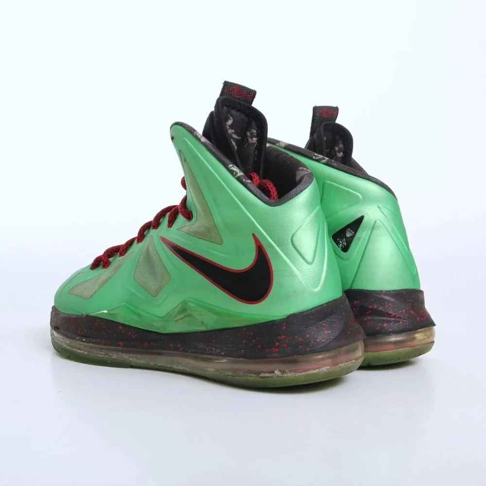 Nike LeBron James 10 Cutting Jade High Top‎ in Green Men Size 8